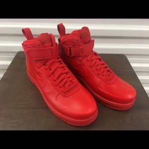 Nike Air Force 1 Foamposite Cup University Red